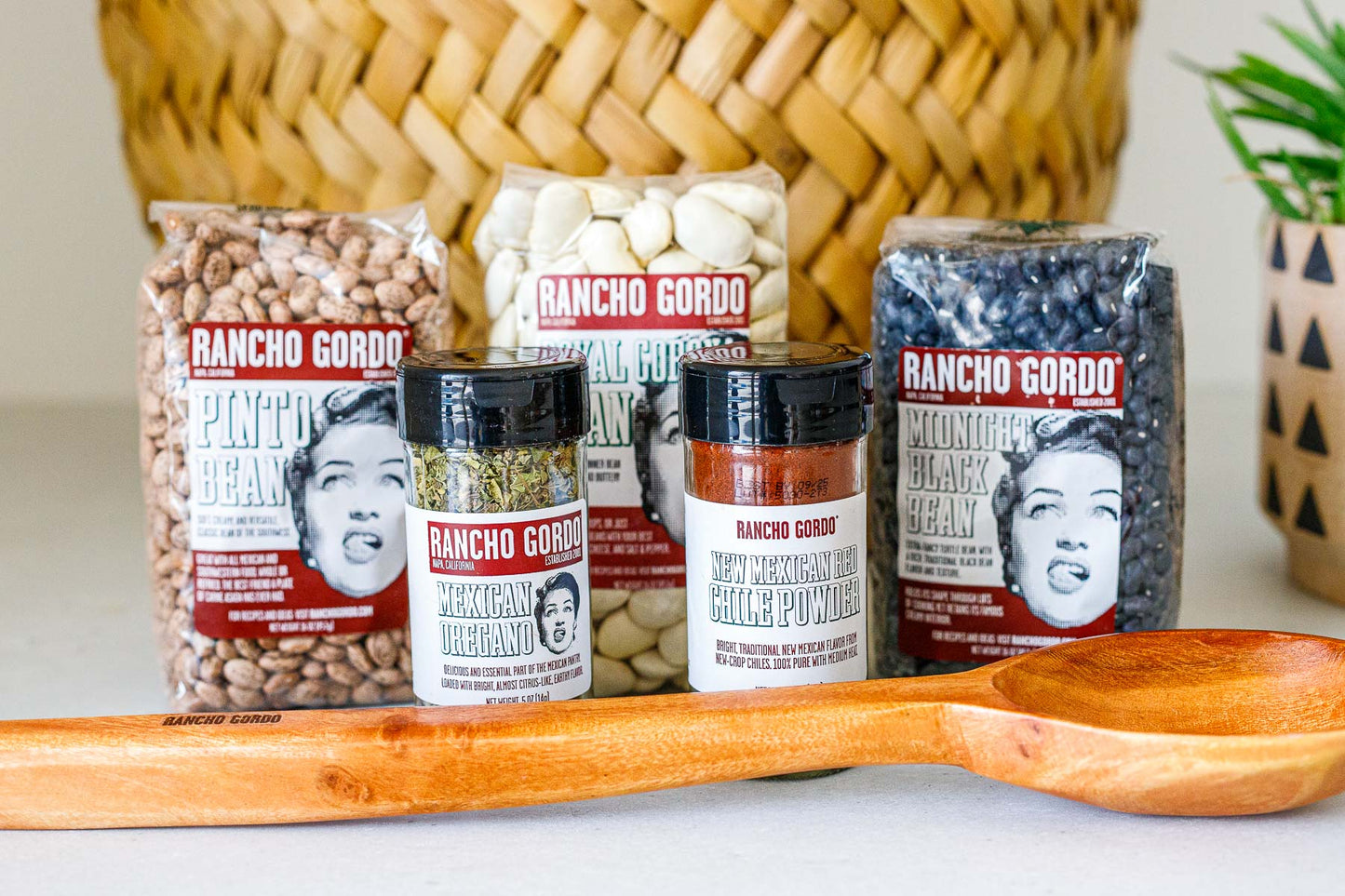 Bean and Spice Starter Collection + Wood Spoon