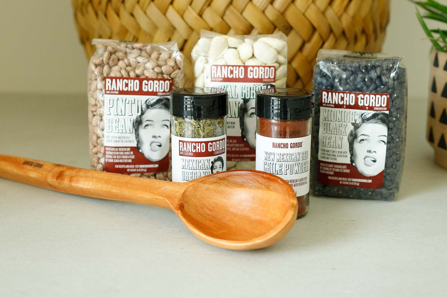 Bean and Spice Starter Collection + Wood Spoon