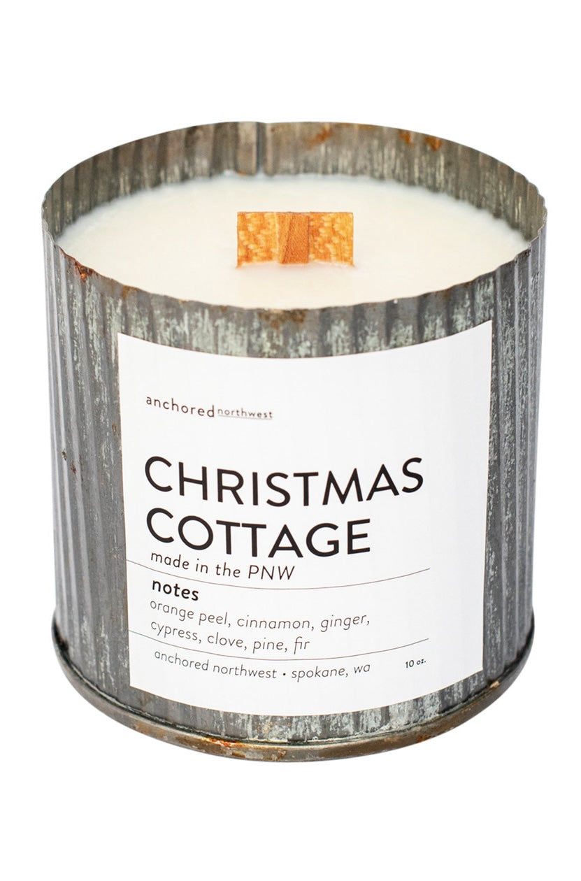 Christmas Cottage Candle