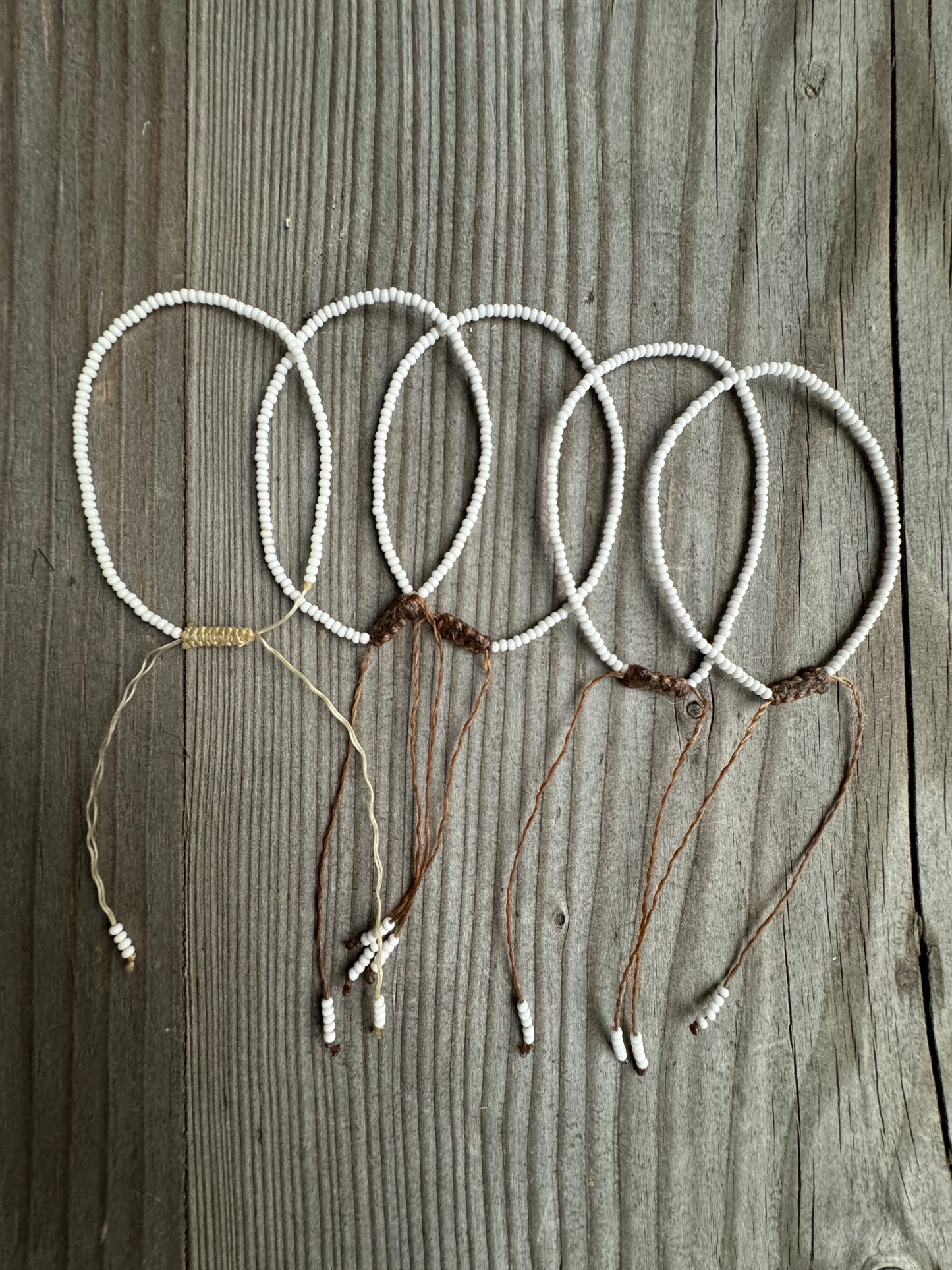 adjustable beaded bracelet