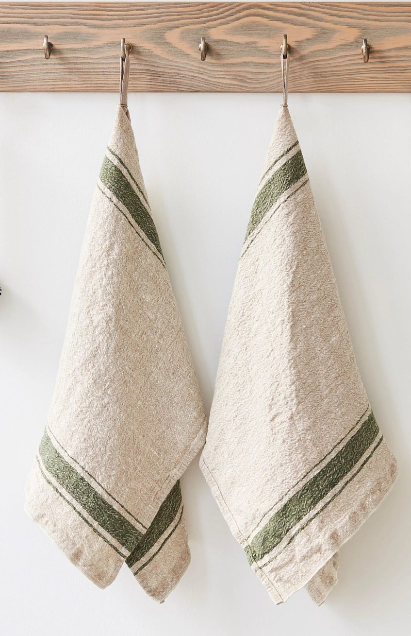 Linen Tea towels, Kitchen Towels, Linen, hand towel, Kitchen