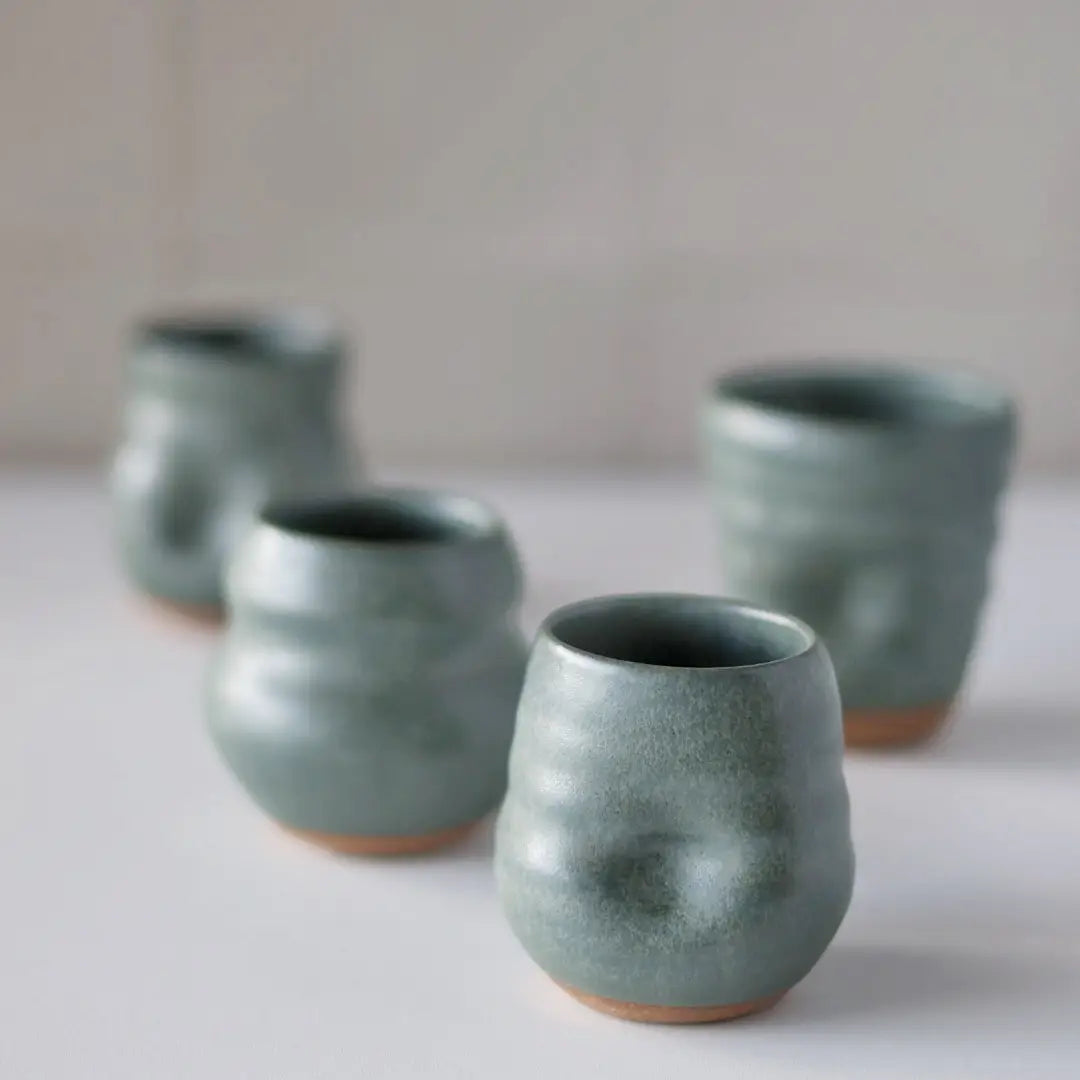 Shot Cup, Ceramic, Pottery hand made