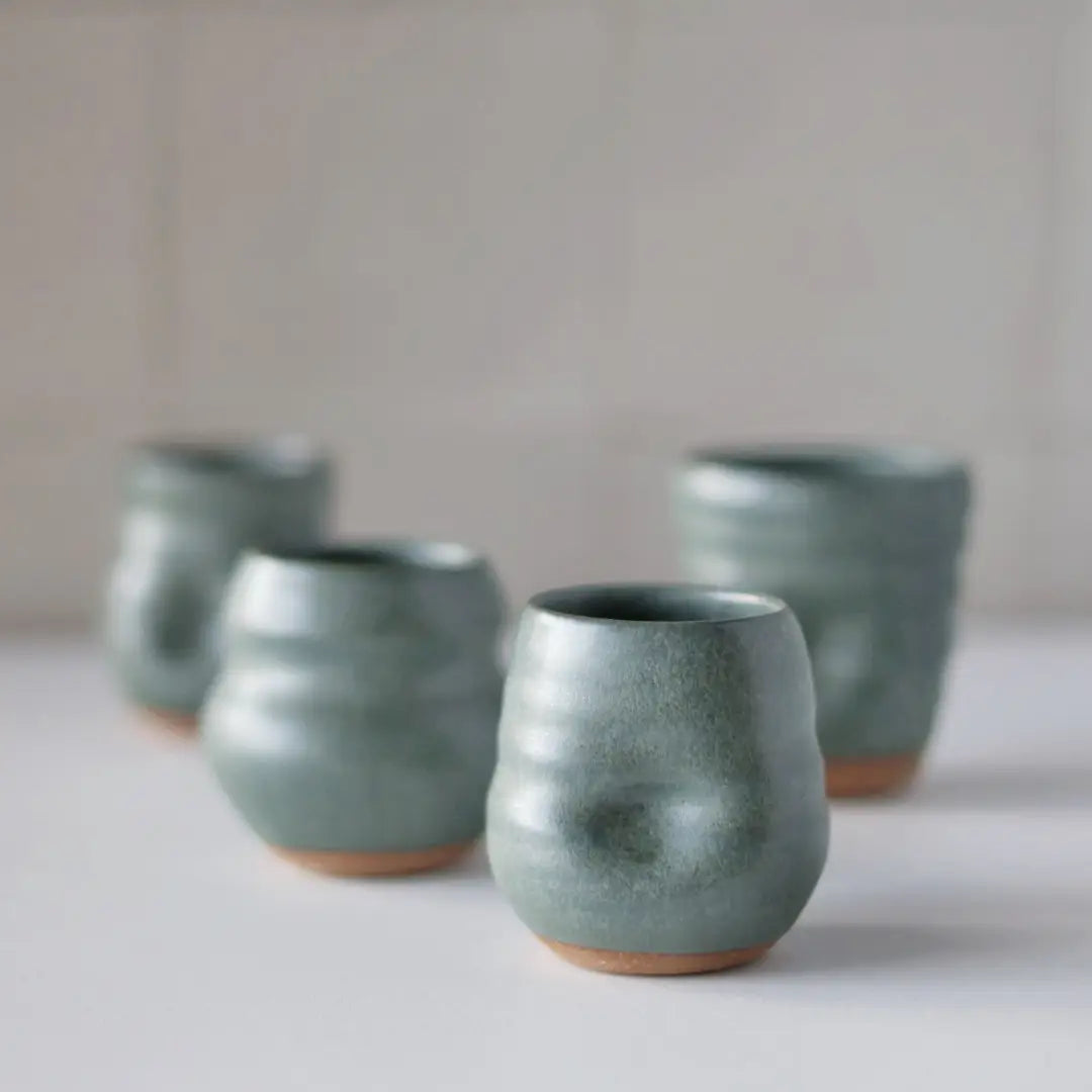 Shot Cup, Ceramic, Pottery hand made