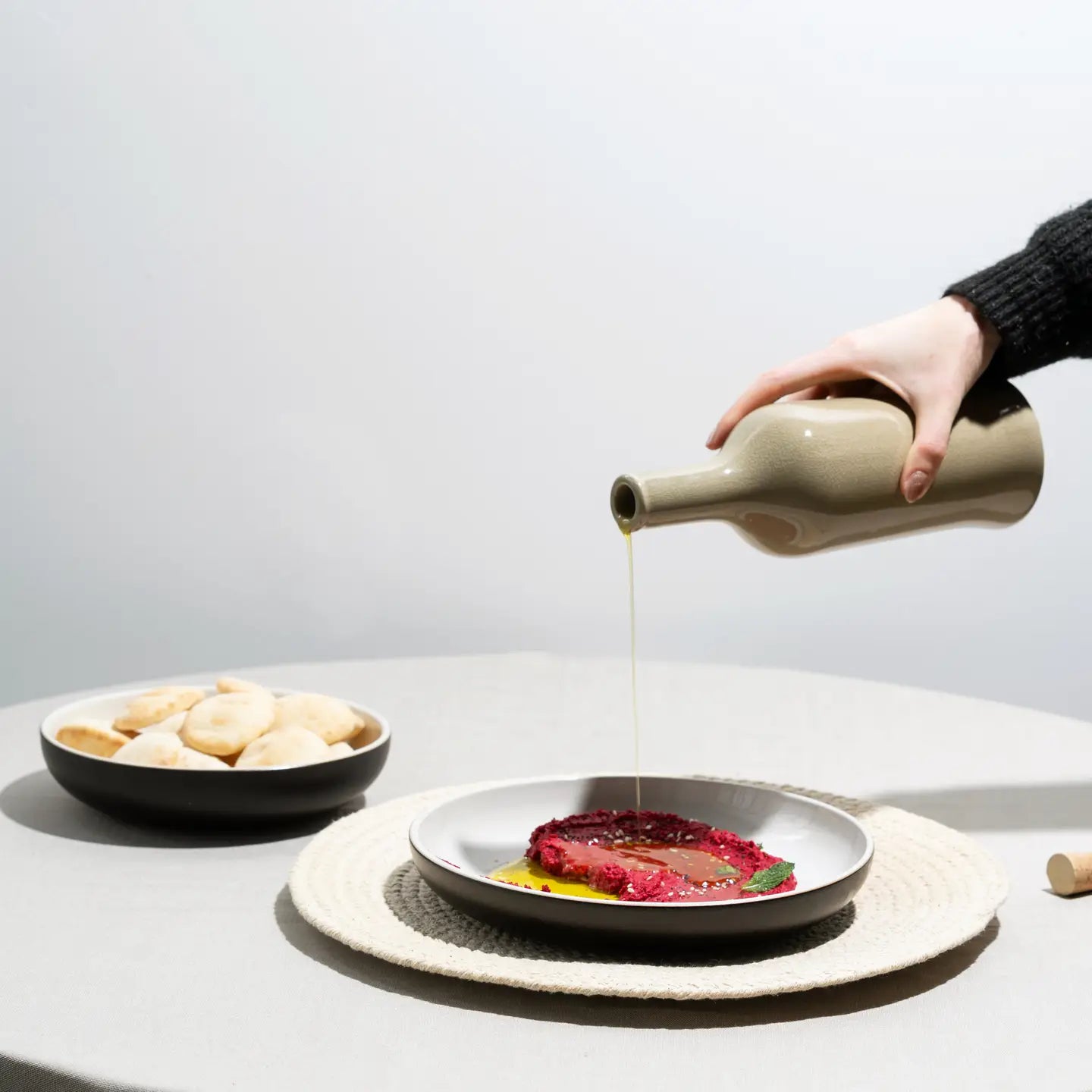 Stoneware Olive Oil Bottle | Brutto