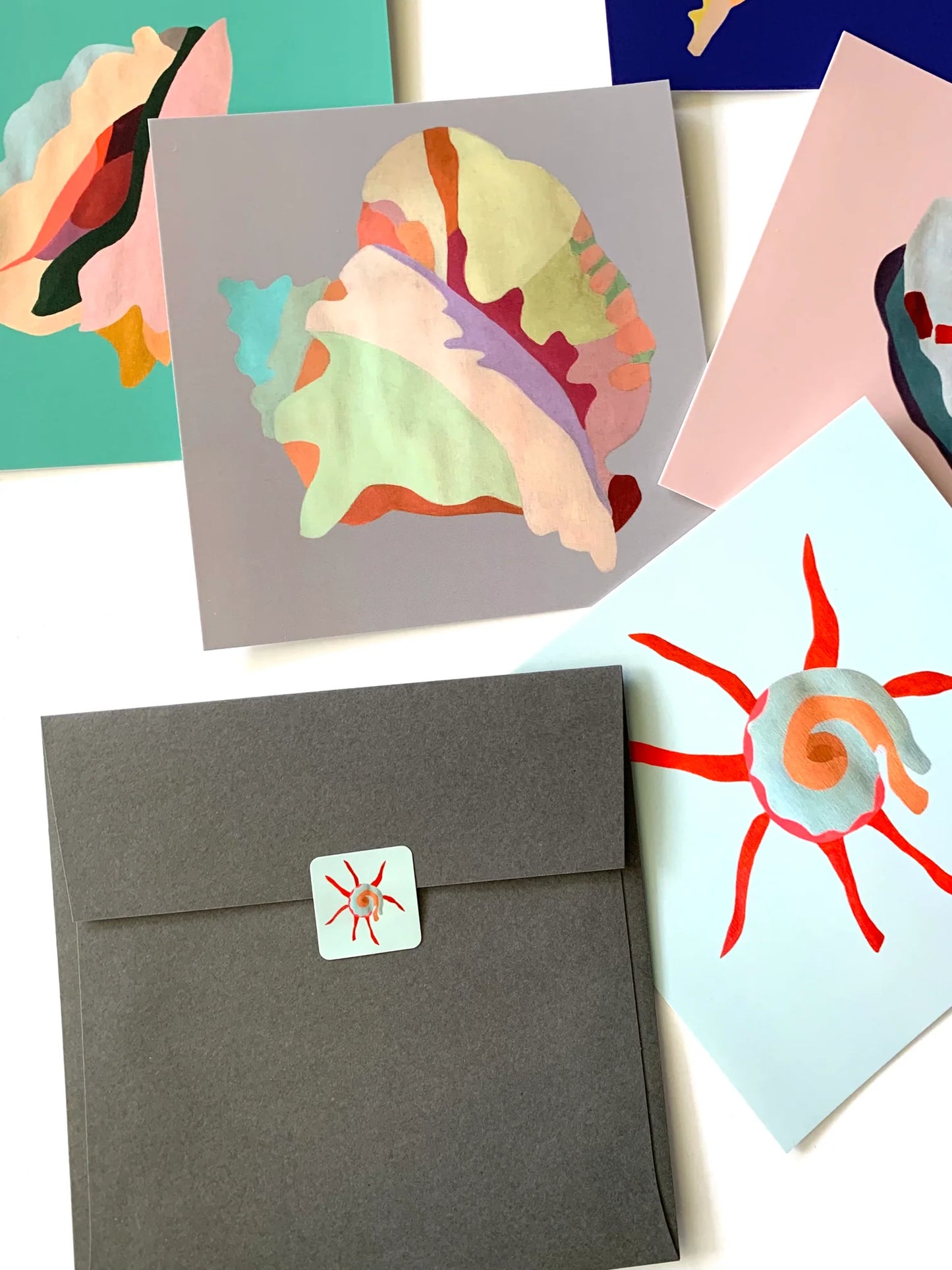 Shell Greeting Cards