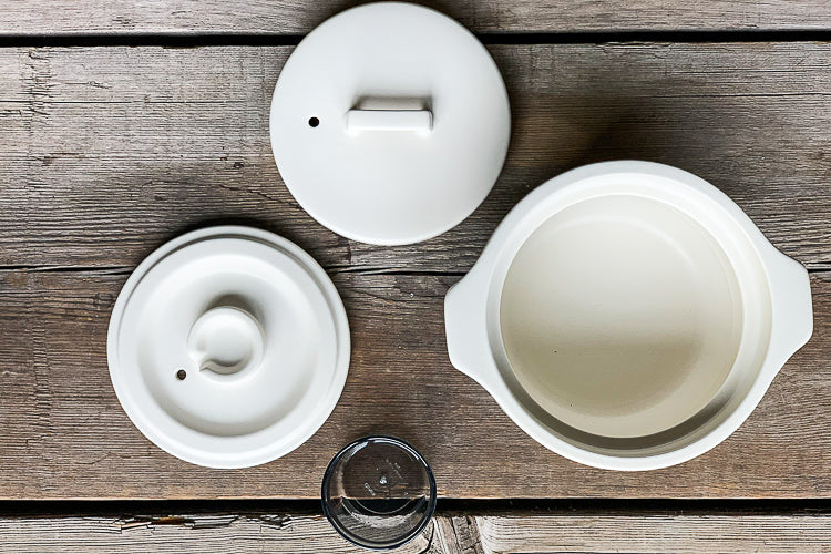 kakomi rice cooker, ceramic rice cooker, kinto, #kakomiricecooker bowlandpitcher.com