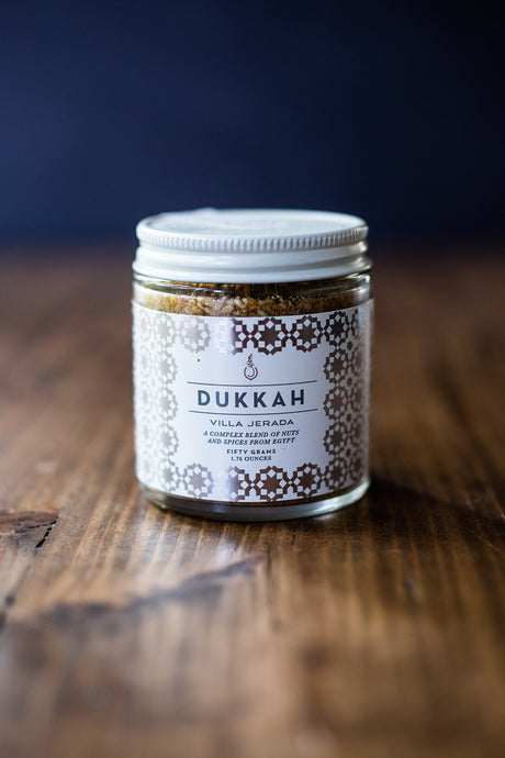 Dukkah, Egyptian spice blend, seasonings, Villa Jerada #Dukkah | www.bowlandpitcher.com