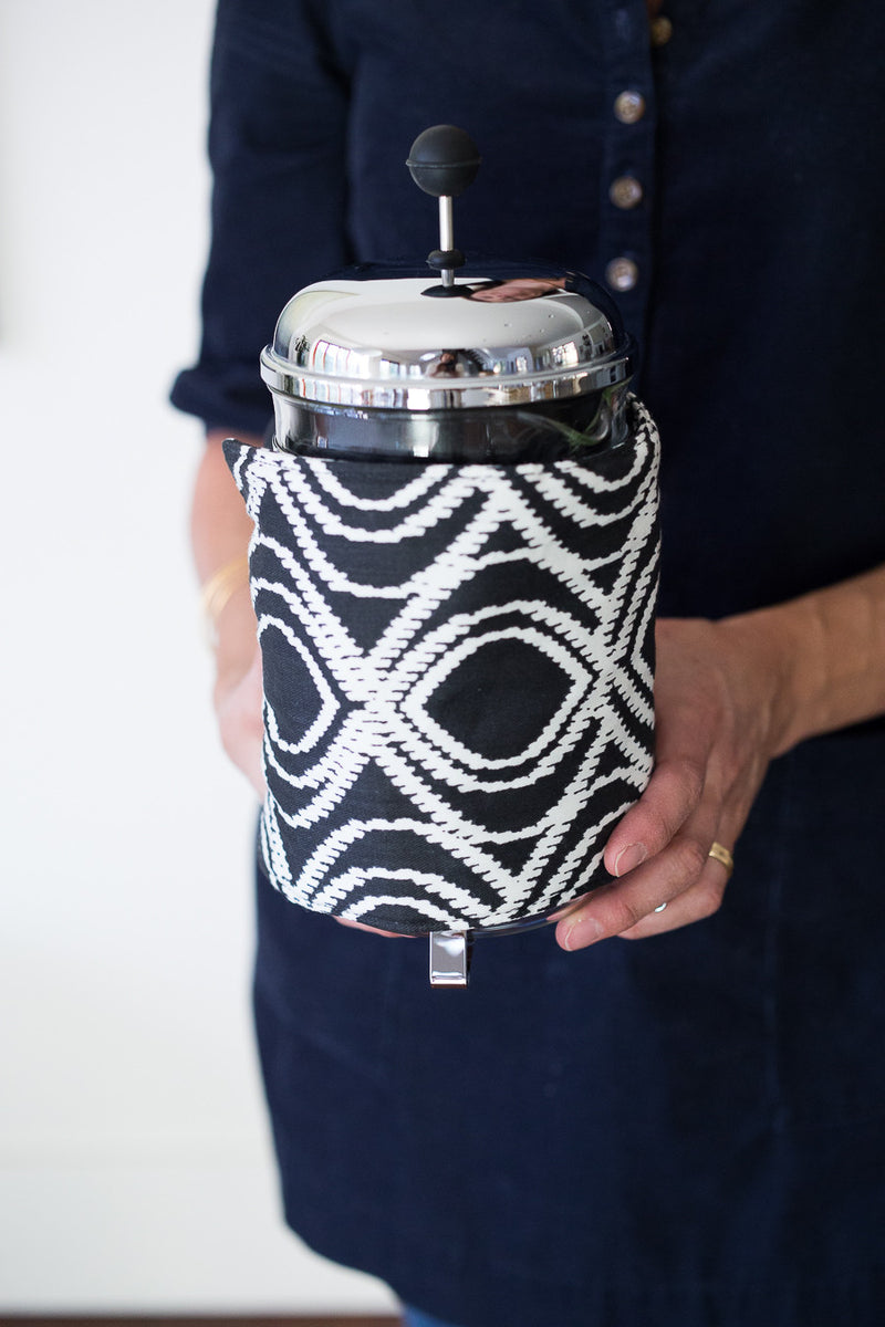 French Press Cozy, French Press Cover, French Press Cosy, French Press  Coffee Cozy, Insulated Cozy, Koffee Kozee French Press Coffee Grinder 