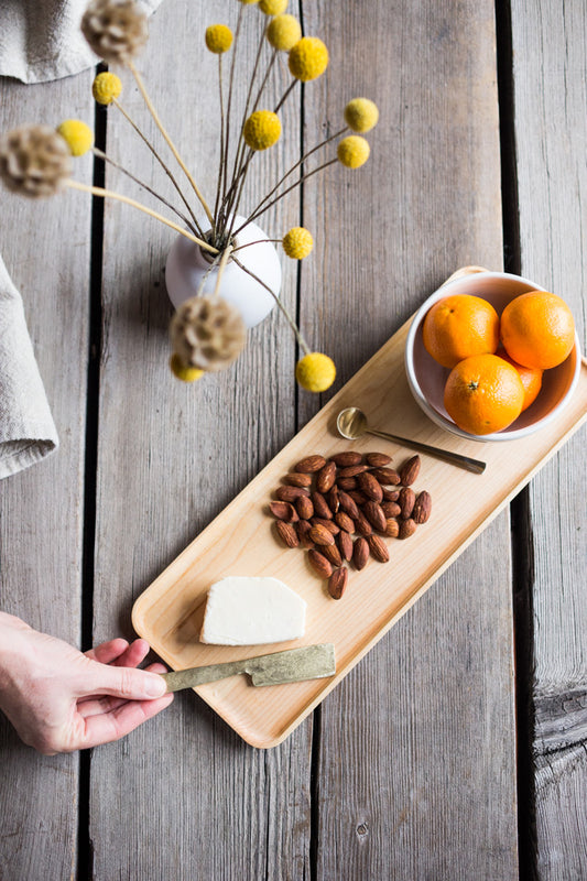 Maple Appetizer Plate #Servingboard #appetizerplate # board #cheeseplate #cheeseboard #partyplatter