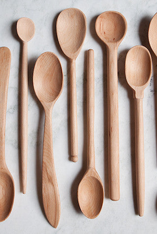 Handmade wood spoons are naturally antibacterial and safe for everyday use! #woodspoons