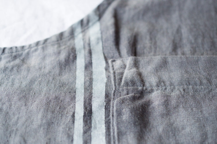 Exquisite craftsmanship, beautiful French Linens, timeless and modern. #frenchlinen #linenapron