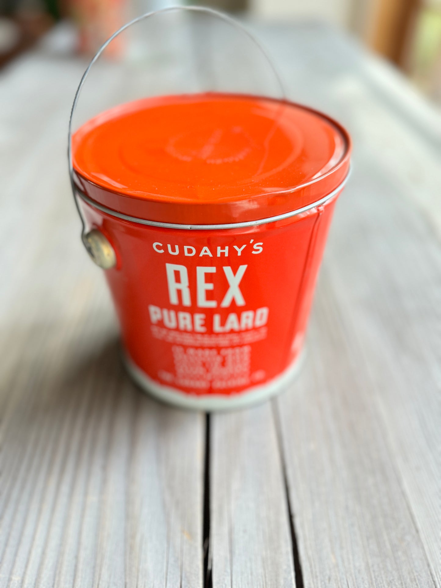 CUDAHY'S Rex Pure Lard Tin