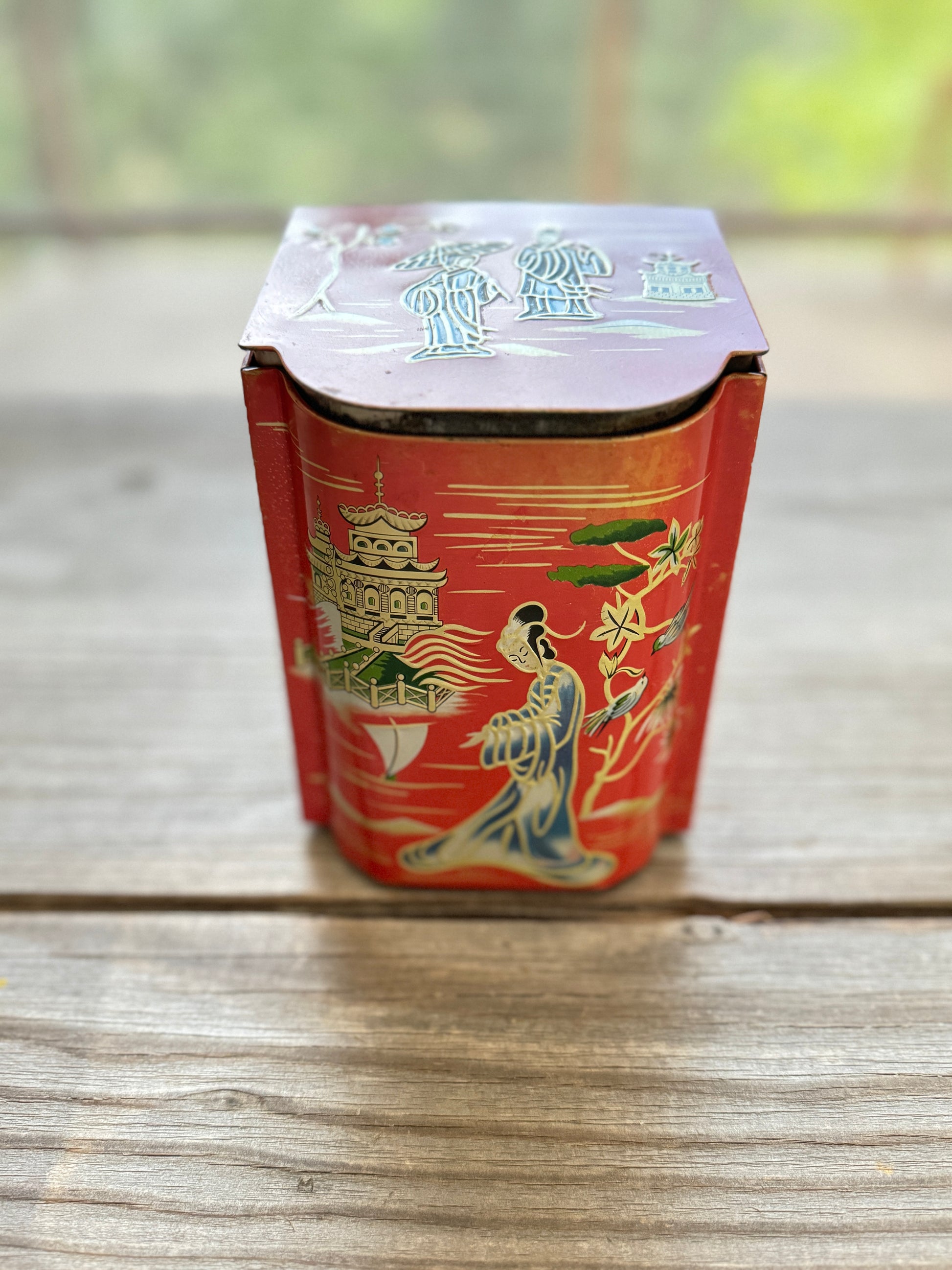 Baret Ware Tea Tin