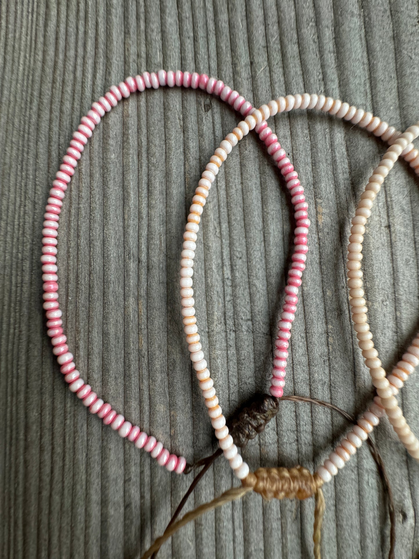 adjustable beaded bracelet