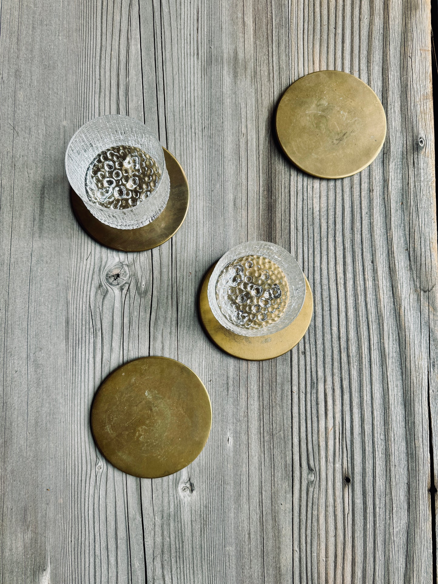 Brass Coasters