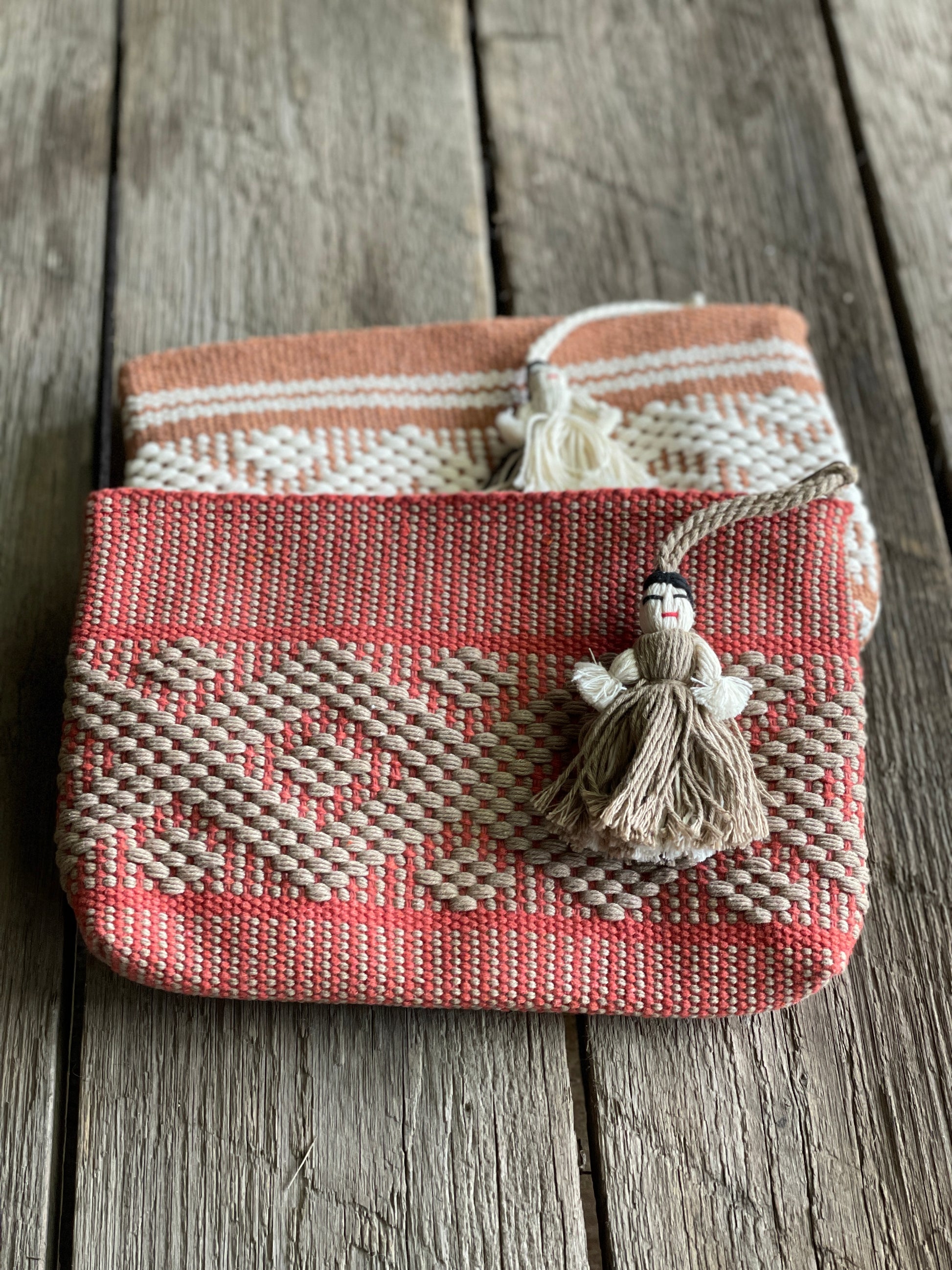 Clutch, pouch, oaxaca, textiles, mexico, purse, makeup 