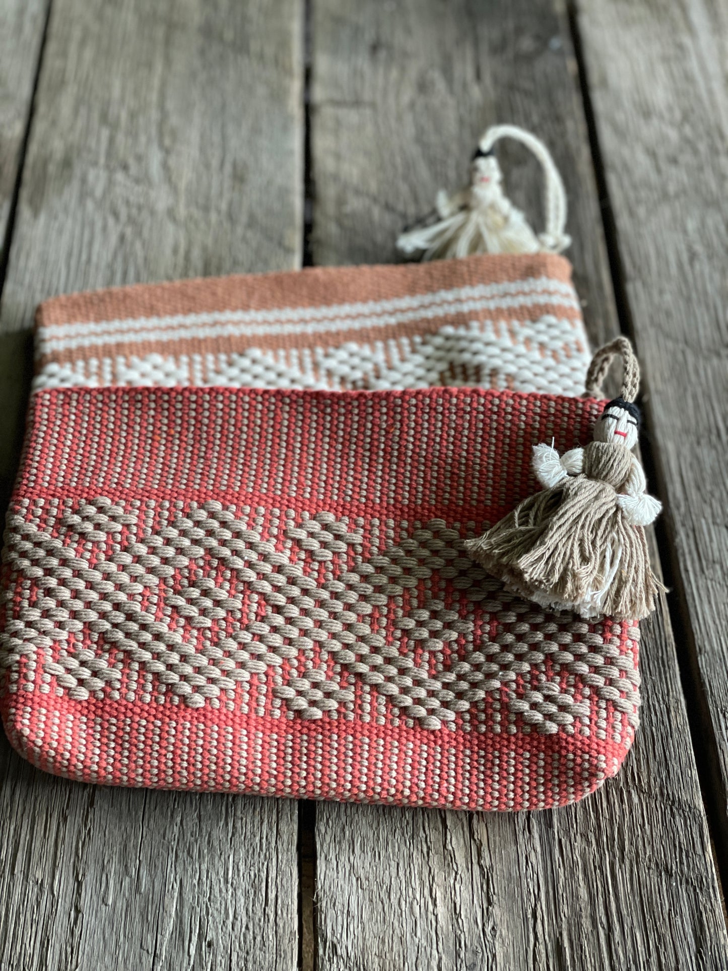 Clutch, pouch, oaxaca, textiles, mexico, purse, makeup 