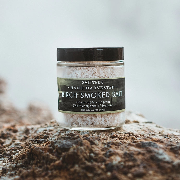 Birch Smoked Sea Salt from Iceland