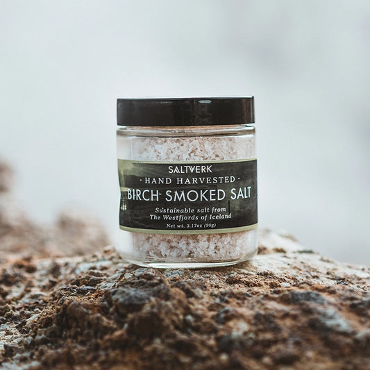 Birch Smoked Sea Salt from Iceland