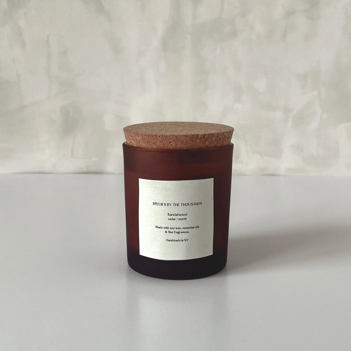 Sandalwood, Cedar and Myrrh Candle
