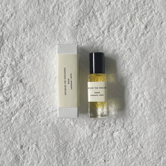 Santal Cardamon + Amber Perfume Oil