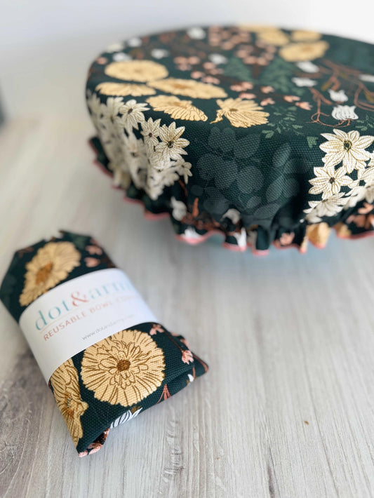 Reusable Fabric Bowl Cover