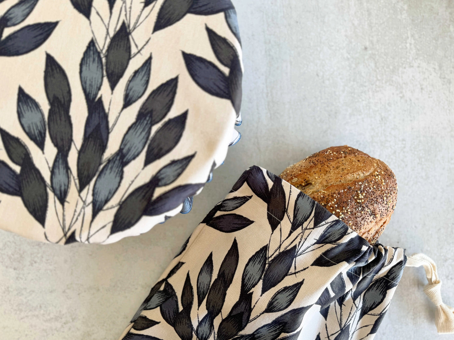 Bread Makers Bowl Cover + Bread Bag