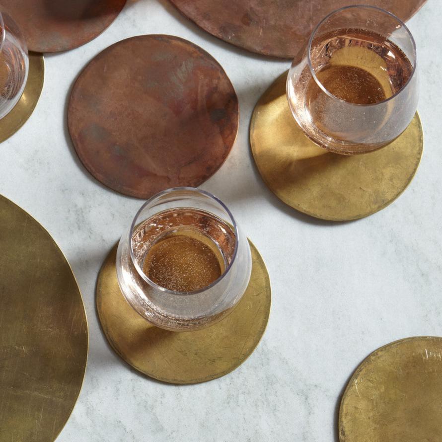 Brass Coasters