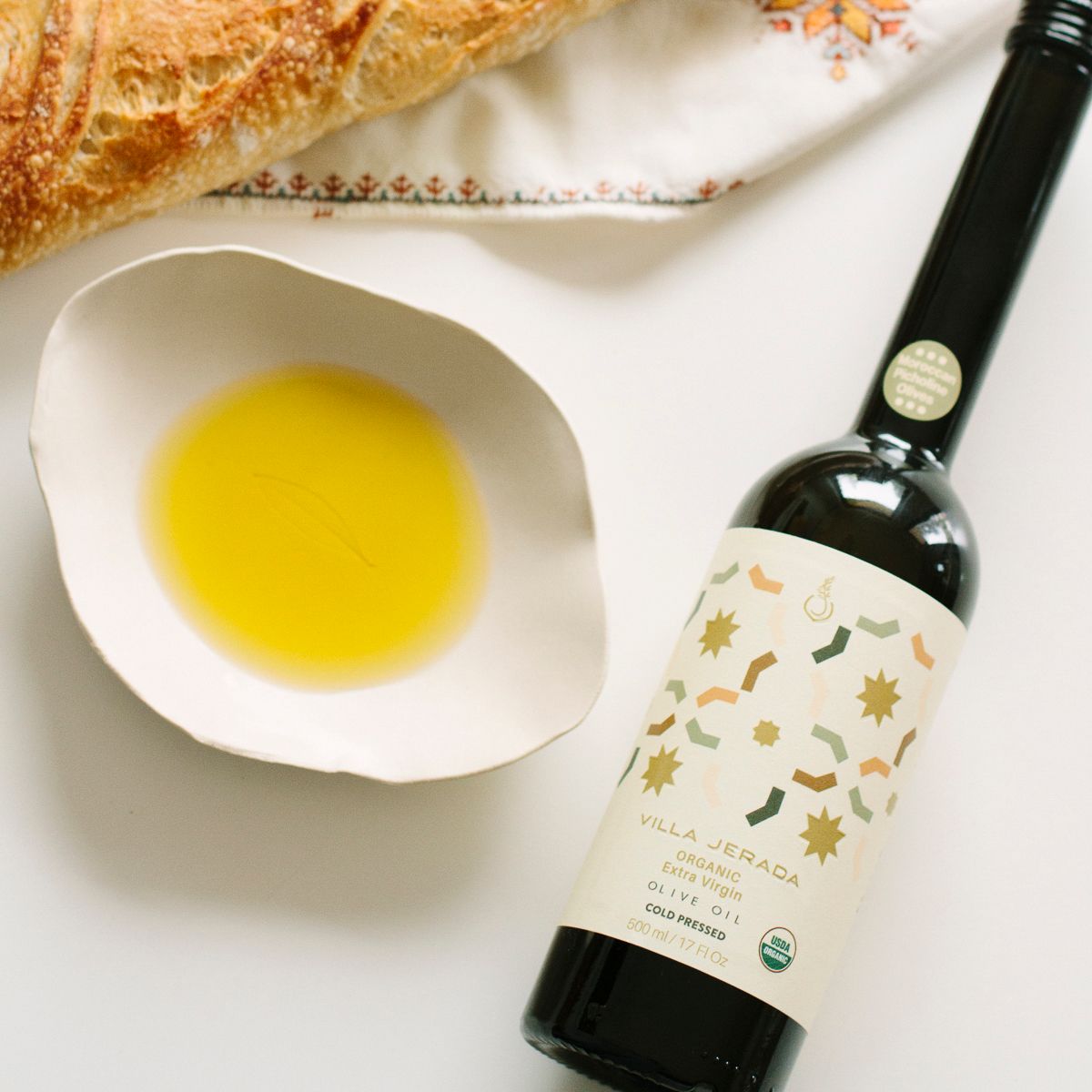 Organic Olive Oil Dipping Set