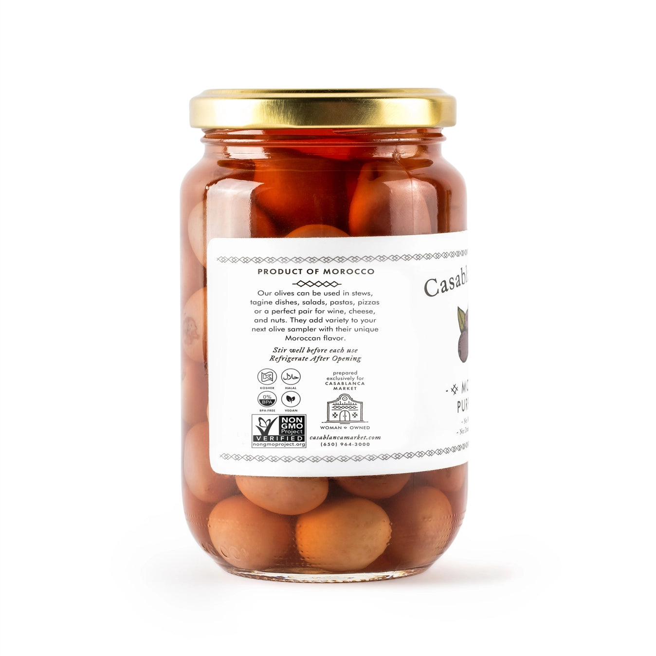 Moroccan Purple Olives