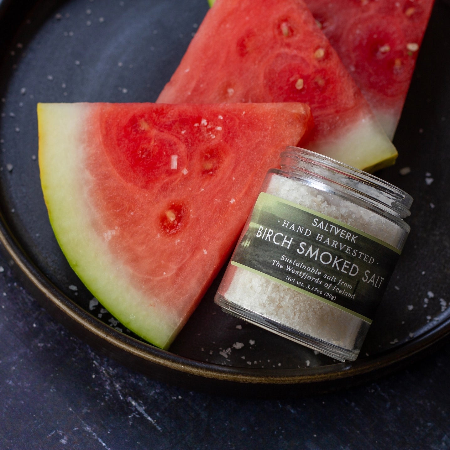 Birch Smoked Sea Salt from Iceland