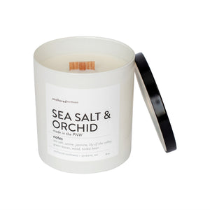Sea Salt & Orchid White Tumbler Candle