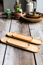 Load image into Gallery viewer, appetizer tray, Maple wood serving trays | www.bowlandpitcher.com #servingtray #boards
