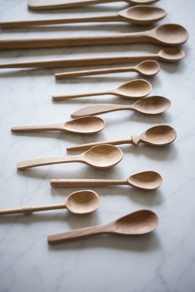 Handmade wood spoons are naturally antibacterial and safe for everyday use! #woodspoons