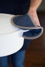 Load image into Gallery viewer, Kitchen Mitts | wwwkitchen mitts | oven mitts | round oven mitts | #ovenmitts.bowlandpitcher.com 
