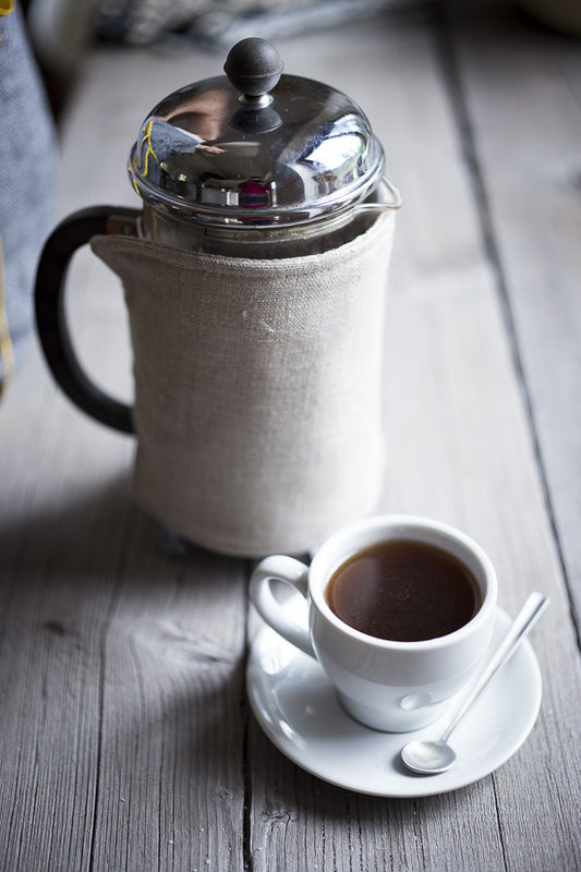 French Press Coffee Cozy | www.bowlandpitcher.com