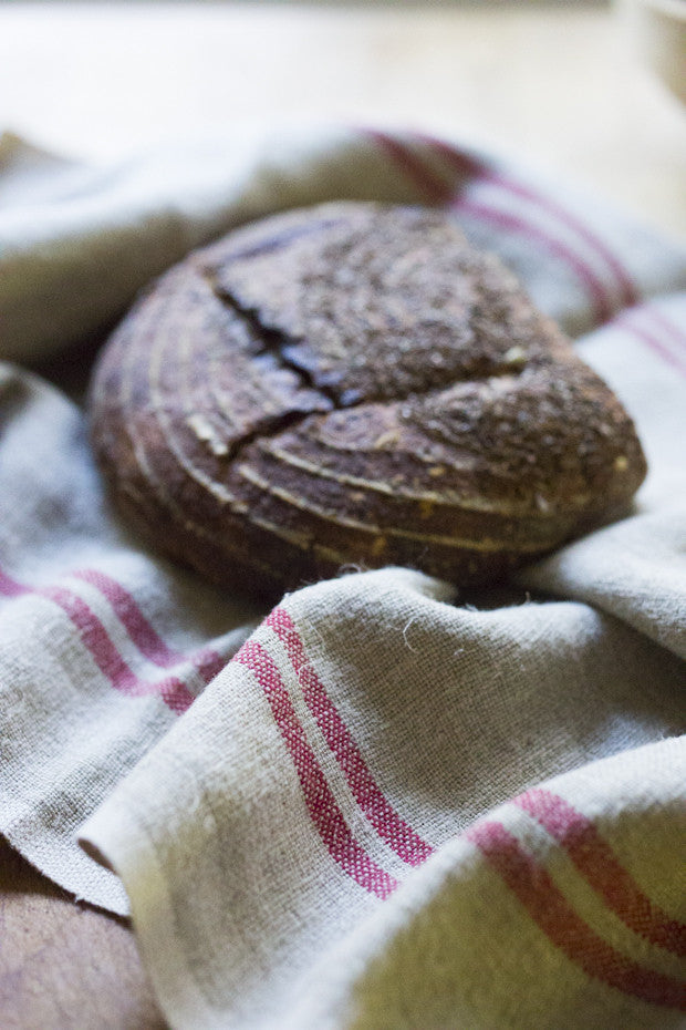 linen tea towel | www.bowlandpitcher.com