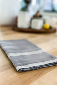 Laundered Linen Tea Towel