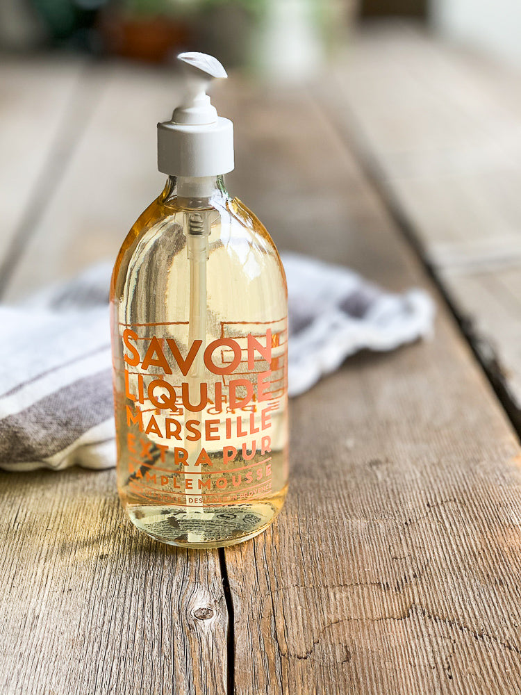 Liquid French Soap | Compagnie de Provence | Liquid Marseille Soap | www.bowlandpitcher.com 