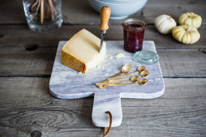 marble cheese board | www.bowlandpitcher.com
