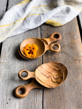 Load image into Gallery viewer, Wood Scoops | Teak Wood Scoops | Mis en Place | www.bowlandpitcher.com
