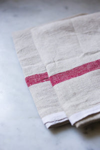 Laundered Linen Tea Towel | www.bowlandpitcher.com