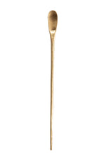 Load image into Gallery viewer, brass cocktail spoon
