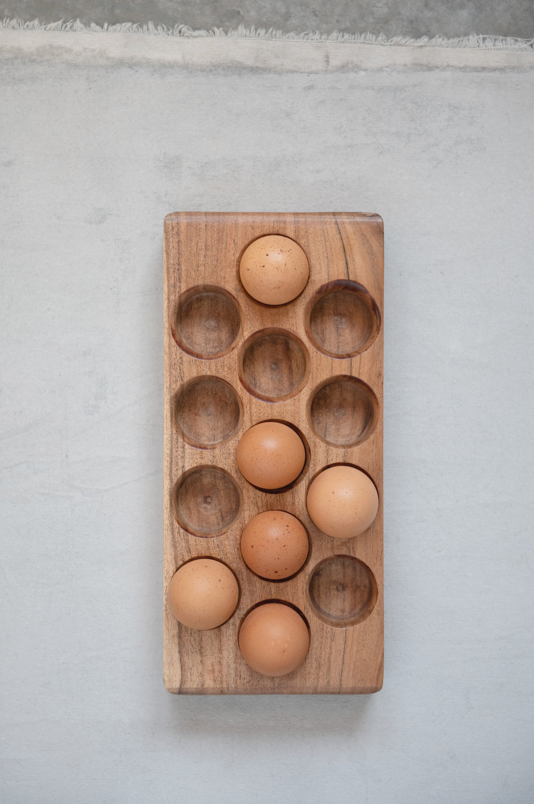 Wood Egg Tray