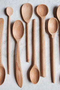 Handmade wood spoons are naturally antibacterial and safe for everyday use! #woodspoons
