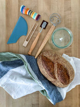 Load image into Gallery viewer, sourdough bread making kit, #Danishwhisk #breadlame #Weck #Linenteatowel #Sourdoughstarter #Bread
